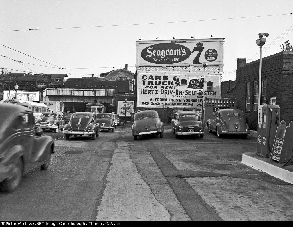 PRR Union Avenue Bridge, 1950